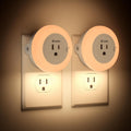 YiaMiaNightLights YiaMia Night Lights Plug Into Wall, Dusk to Dawn Sensor Night Light with Outlet, Warm Light Dimmable Nightlights–5-25 Lum…