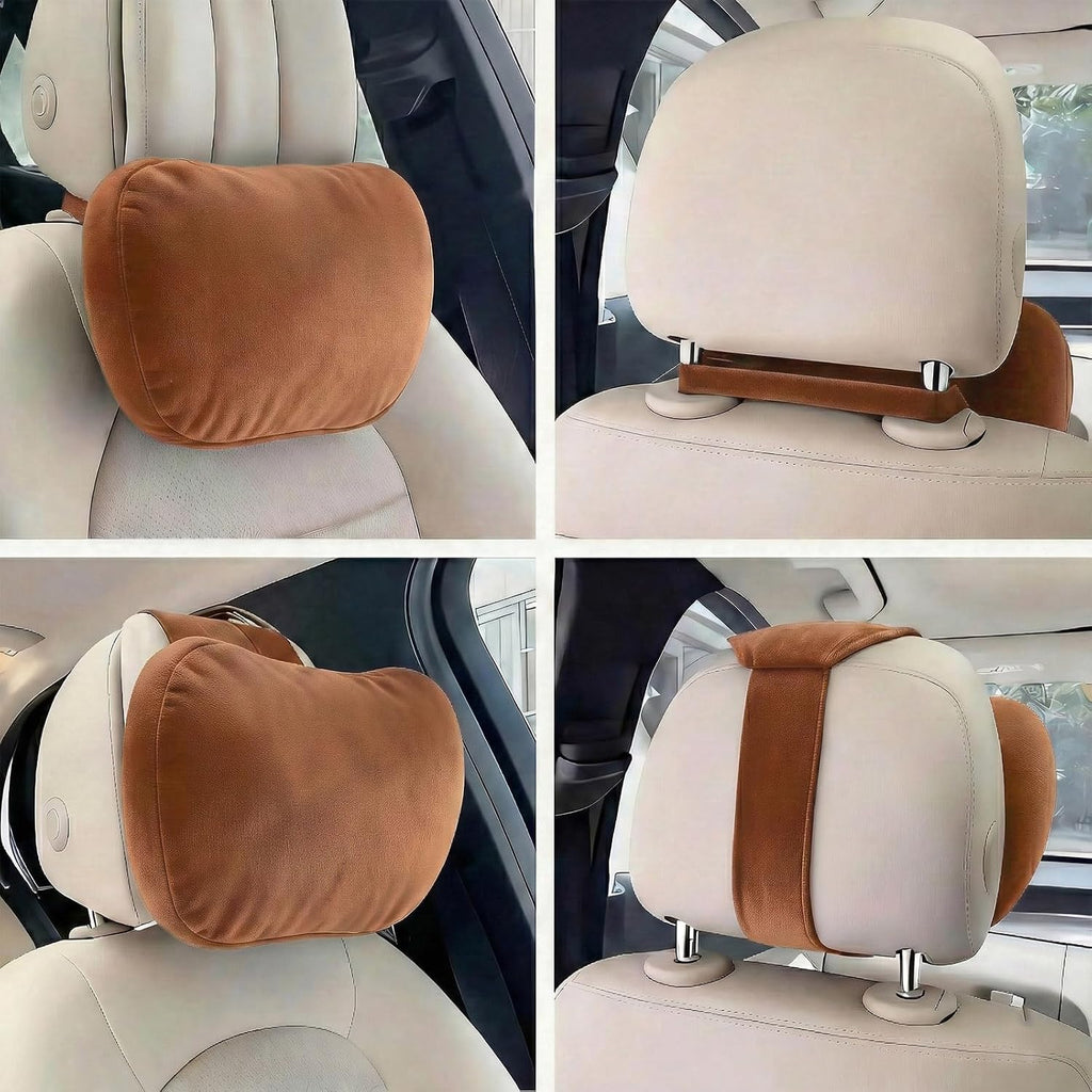 WELBRIT 2PCS Car Pillow for Car Neck Pillow for Driving Seat Neck Support Soft Cushion Back Support Head-Rests for Vehicle Sleeping…