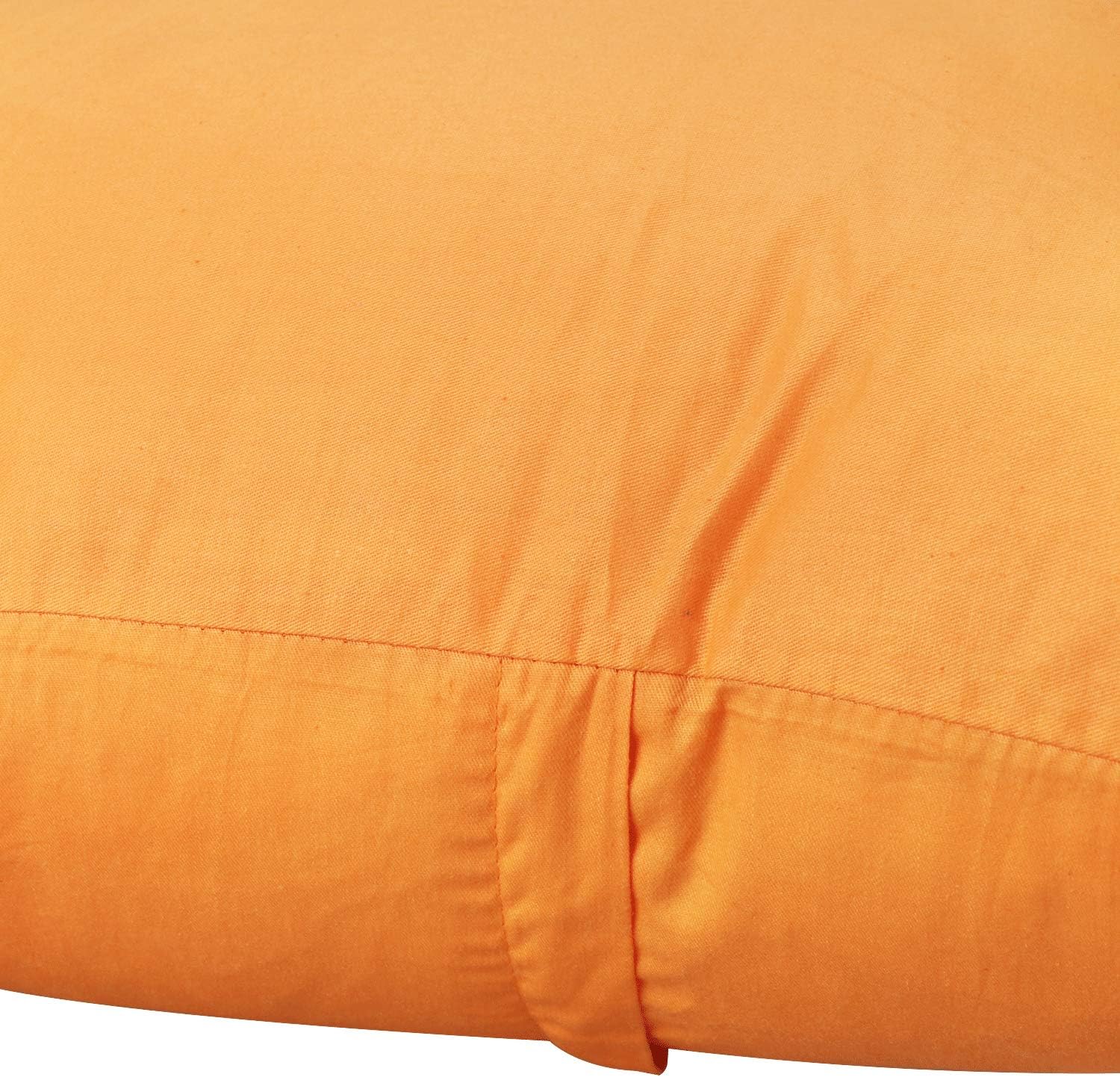 Thmyo 4-Pack 100% Cotton Comfortable Solid Decorative Throw Pillow Case Square Cushion Cover Pillowcase Sublimation Blank Pillow Covers Hal…