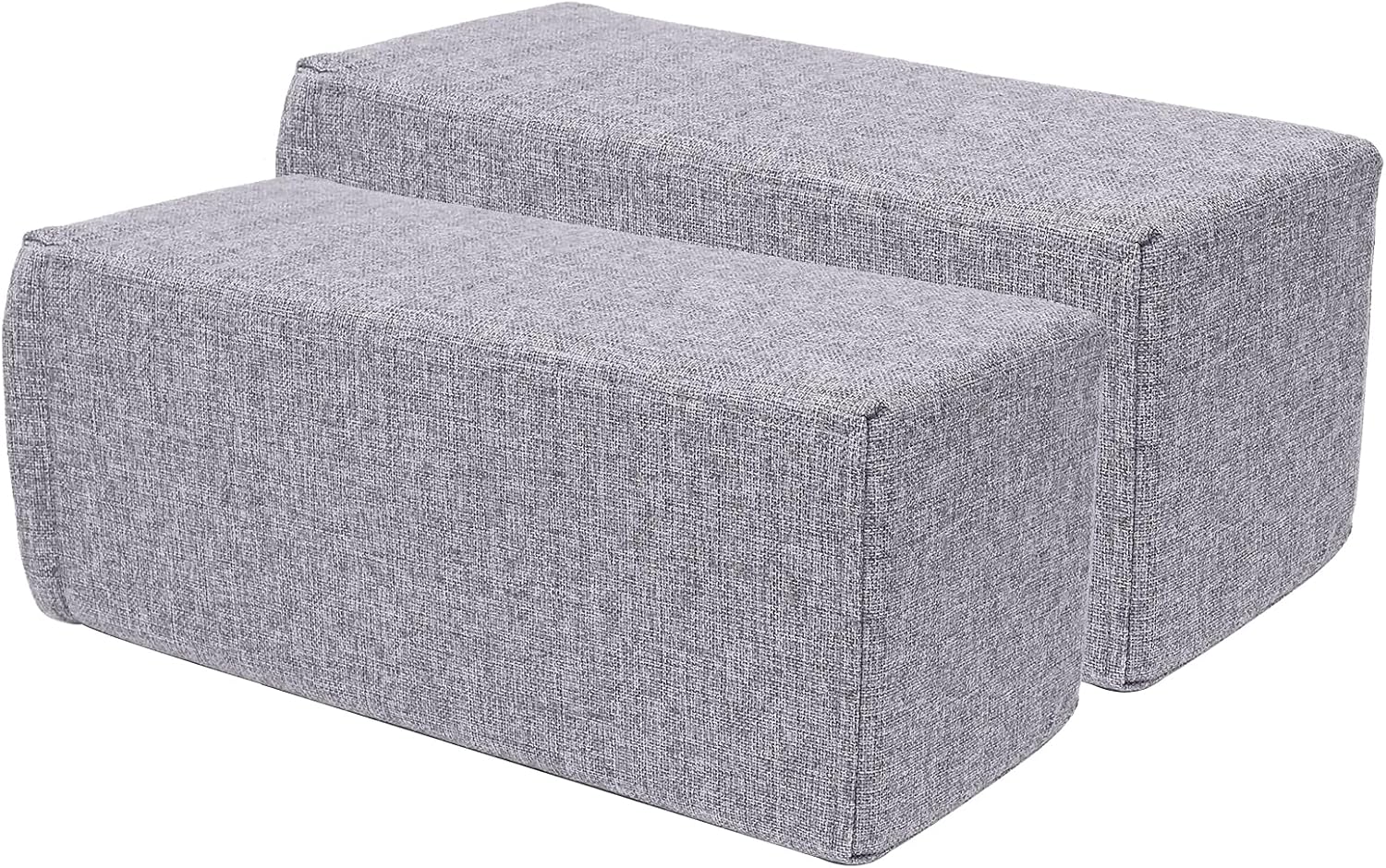 MMuteTouch 2 Pack Couch Arm Rest Pillow, 8''x8''x20'' Linen Cover, High Density Foam Armrest Cushion, Removable & Washable Elbow Support fo…