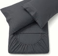 Perupima Peru Pima 415 Thread Count Percal Queen Sheet Set - 100% Peruvian Pima Cotton, 4 Piece (Flat, Fitted, 2 Pillowcases) - Cooling, Cr…