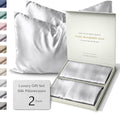 ColoradoHomeCo SUNDAYSILKSTM | Silk Pillow Cases 2 Pack | 22 Momme Mulberry Silk Pillowcase Set of 2 | All Sides 100% Pure Silk Slip Pillowc…