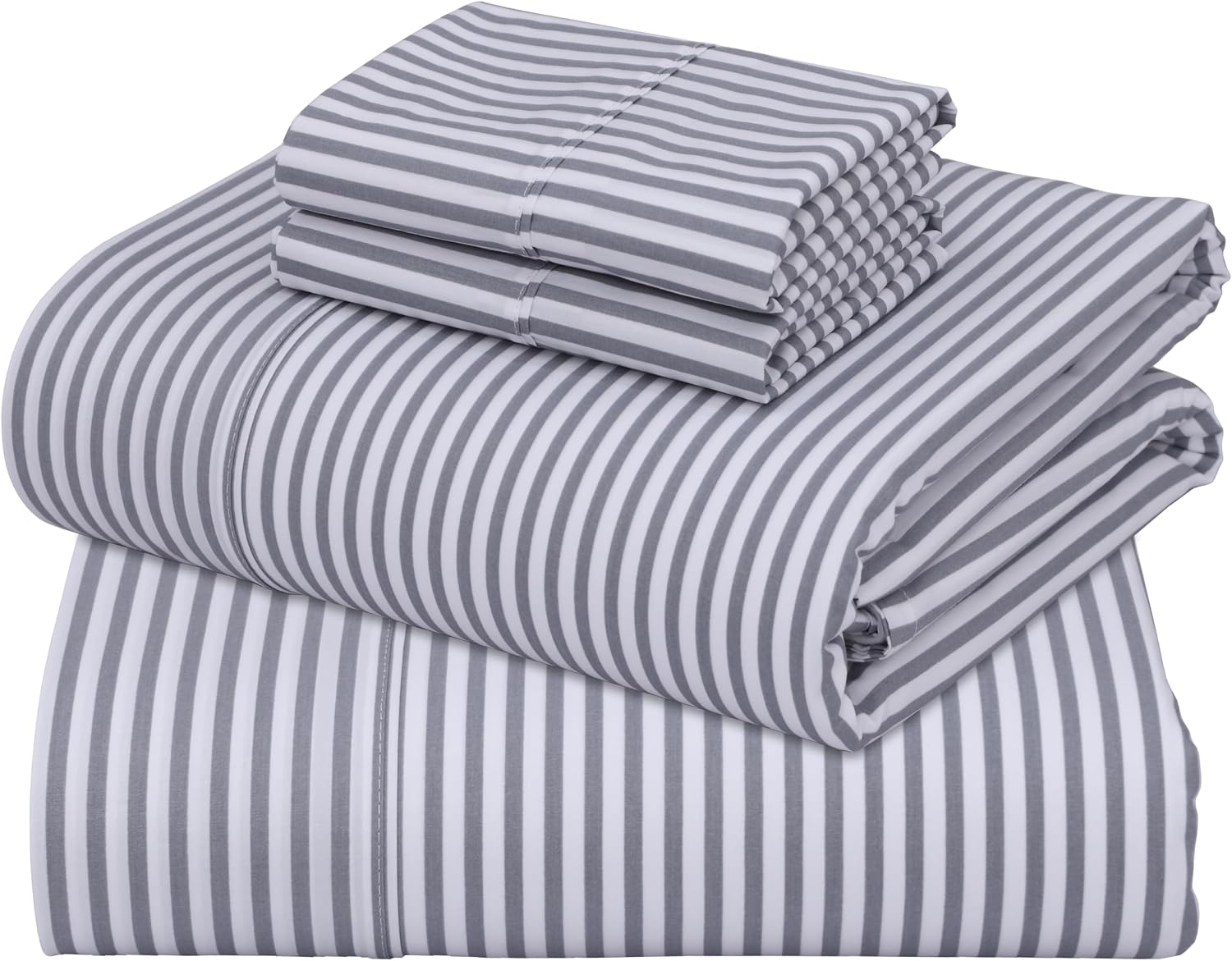 Zoyer 100% Cotton Sheets – Full Size Percale Bedding, Cooling & Breathable, Durable with a Crisp, Soft & Comfortable Feel, 16" Deep Pocket,…