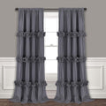 Homechoice Decor Thermal Insulated Blackout Window Curtains, 54" W x 84" L x 2 Panels, Boho Ruched Window Treatments with 3 Rows of…