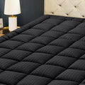 HYLEORY Queen Mattress Pad Quilted Fitted Mattress Protector Cooling Pillow Top Mattress Cover Breathable Fluffy Soft Mattress Topper…