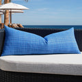 Kevin Textile Outdoor Waterproof Throw Pillow Covers 14x36 Inch Pack of 1 Woven Faux Linen Decorative Water Resistant Long Body Lumbar…