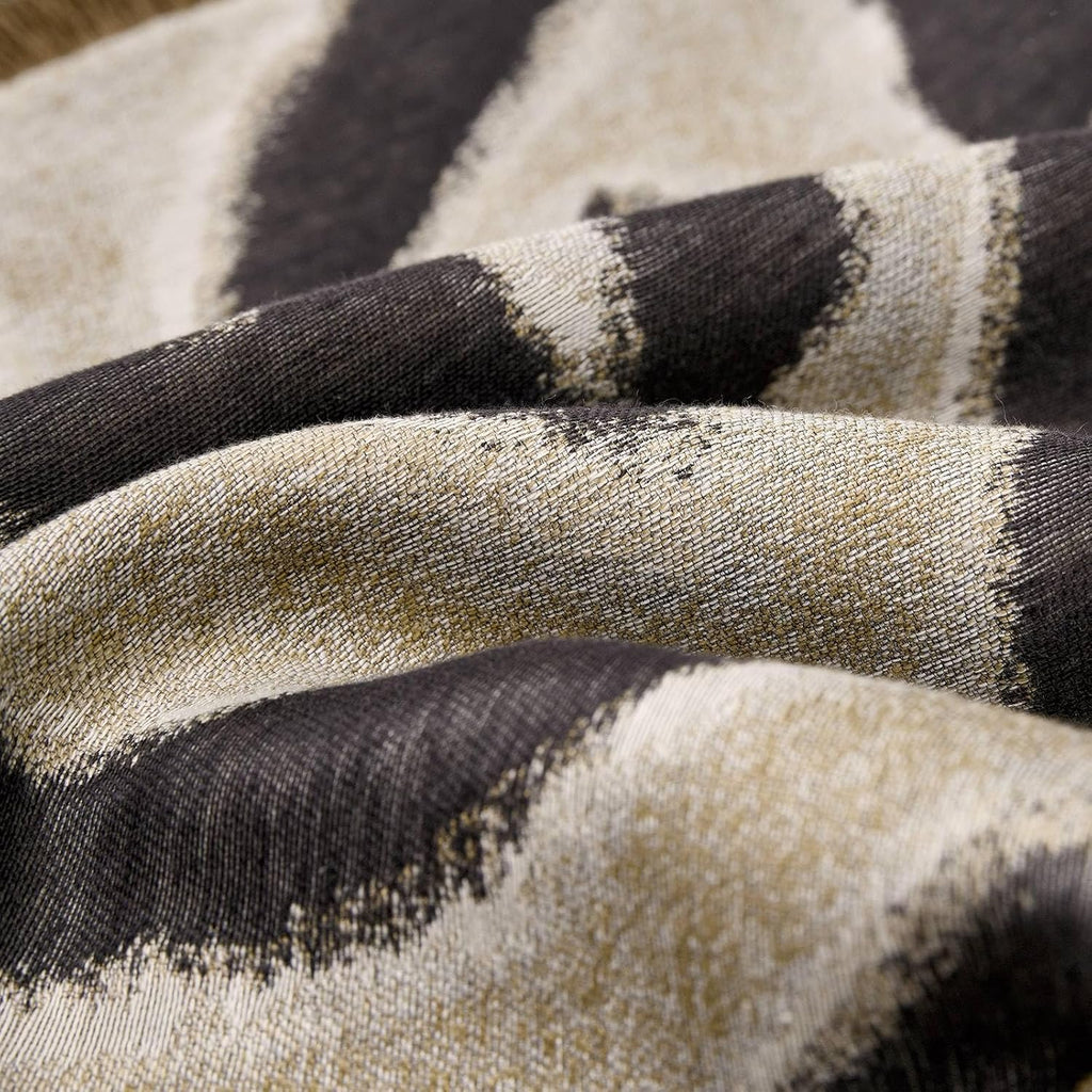 Aibuhome Designer Zebra Throw Pillow Cover with Brown Fringe, Luxury Zebra Pattern Jacquard Design Decorative Pillow Cover for Modern & Cla…