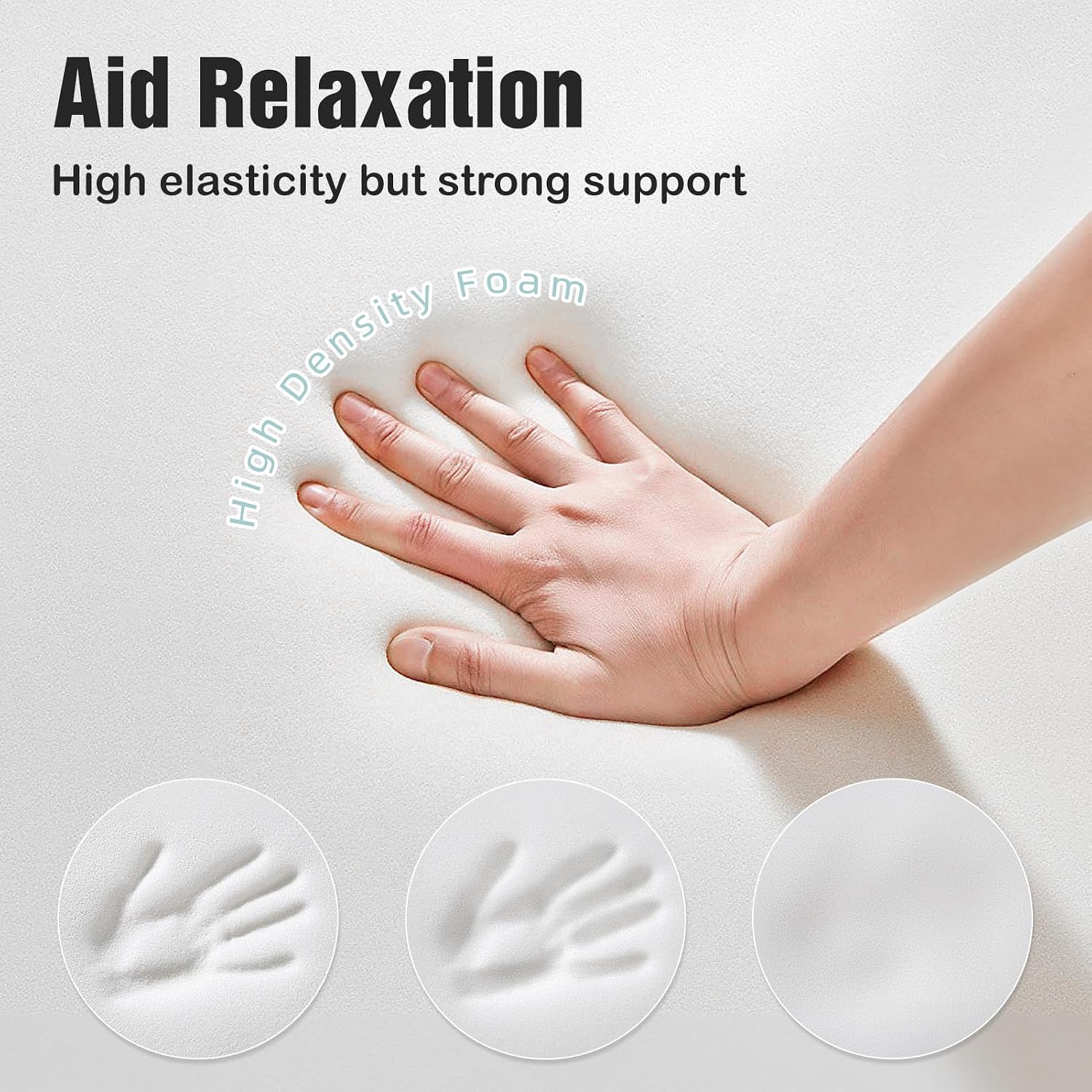 LightEase Post-Surgery Leg, Knee, Ankle Elevation Double Wedge Pillow, Memory Foam Leg Elevating Pillow for Injure, Sleeping, Foot Rest, Re…