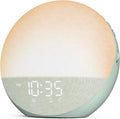 Odokee Sunrise Alarm Clock White Noise Machine: Natural Wake Up Light - Dimmable Clock with Bluetooth Speaker for Bedroom - 25 Sleep…