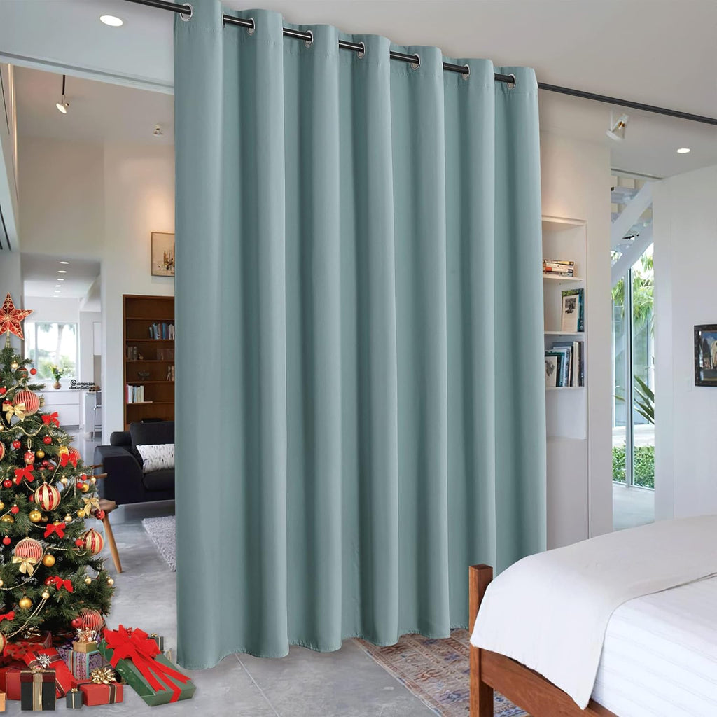 Rybhome RYB HOME Blackout Curtains Soundproof Energy Saving Insulating Privacy Room Divider Curtains for Patio Sliding Glass Door Living Ro…