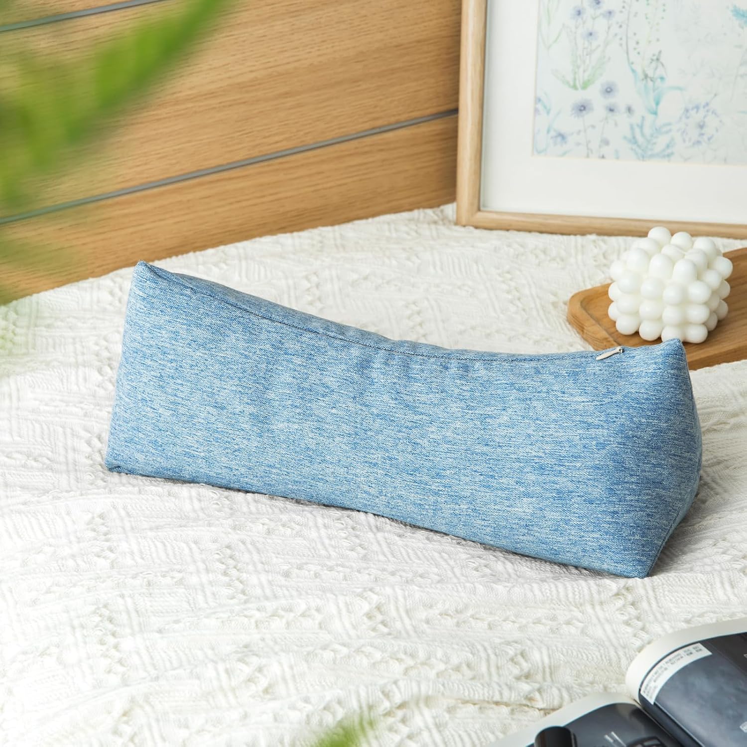Gloryseason Buckwheat Neck Support Pillow Cervical Neck Cylinder Bolster Pillow, Buckwheat Hulls Adjustable Roll Pillow, Neck for Back and Si…
