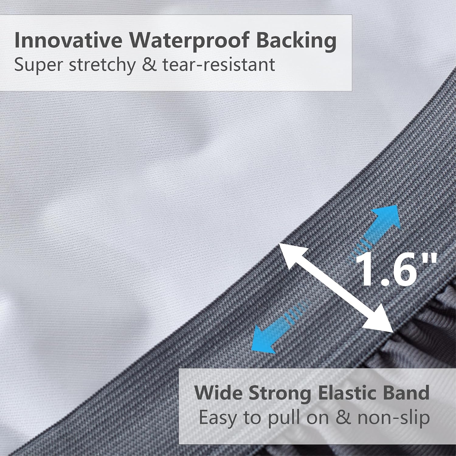 ELVEN HOME Twin XL Mattress Pad Waterproof, Soft Cooling Mattress Topper for College Dorm, Extra Long Twin Mattress Cover Protector…
