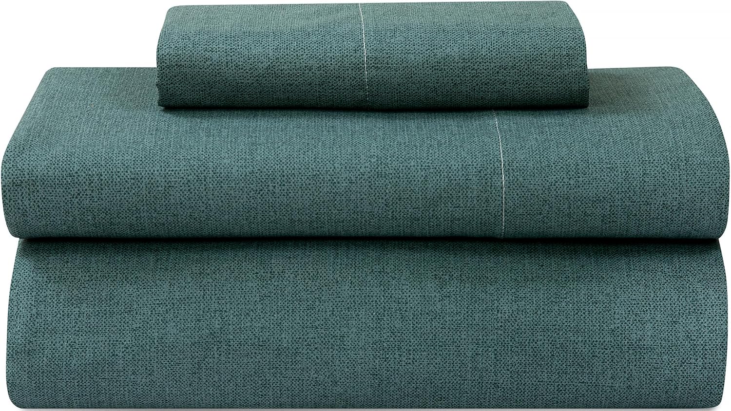 Royalelinens ROYALE LINENS 300 Thread Count 100% Long Staple Combed Cotton Textured Sheet Set - 3 Piece Twin Bed Sheets - 1 Fitted, 1 Flat…