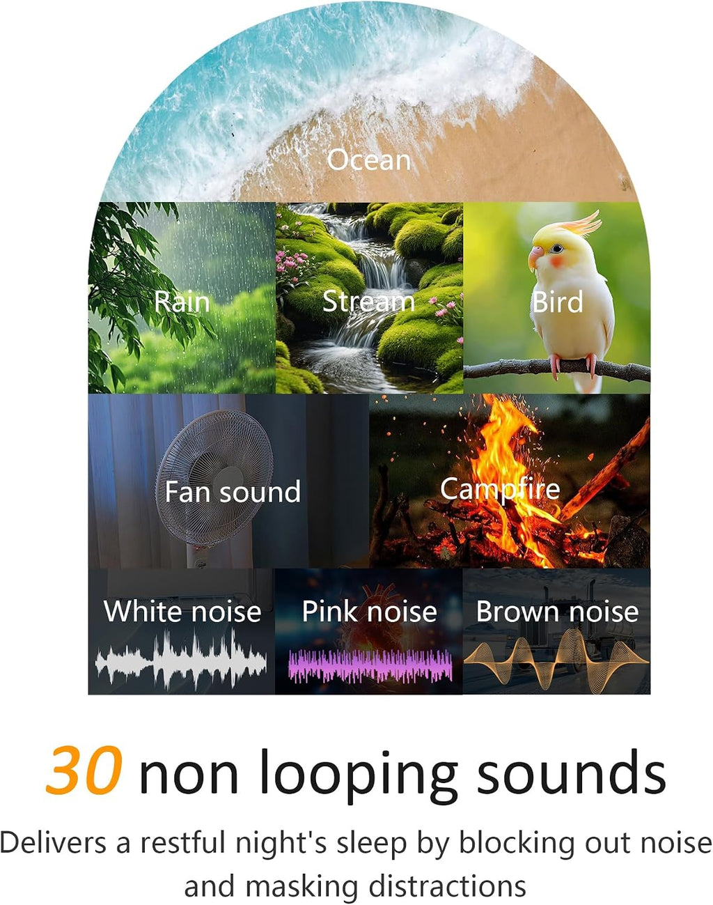 Sunrise Alarm Clock with Sound Machine: Nature Wake Up Light for Dark Mornings & Early Starts - 30 Sleep Sounds, Adjustable Brightness &…