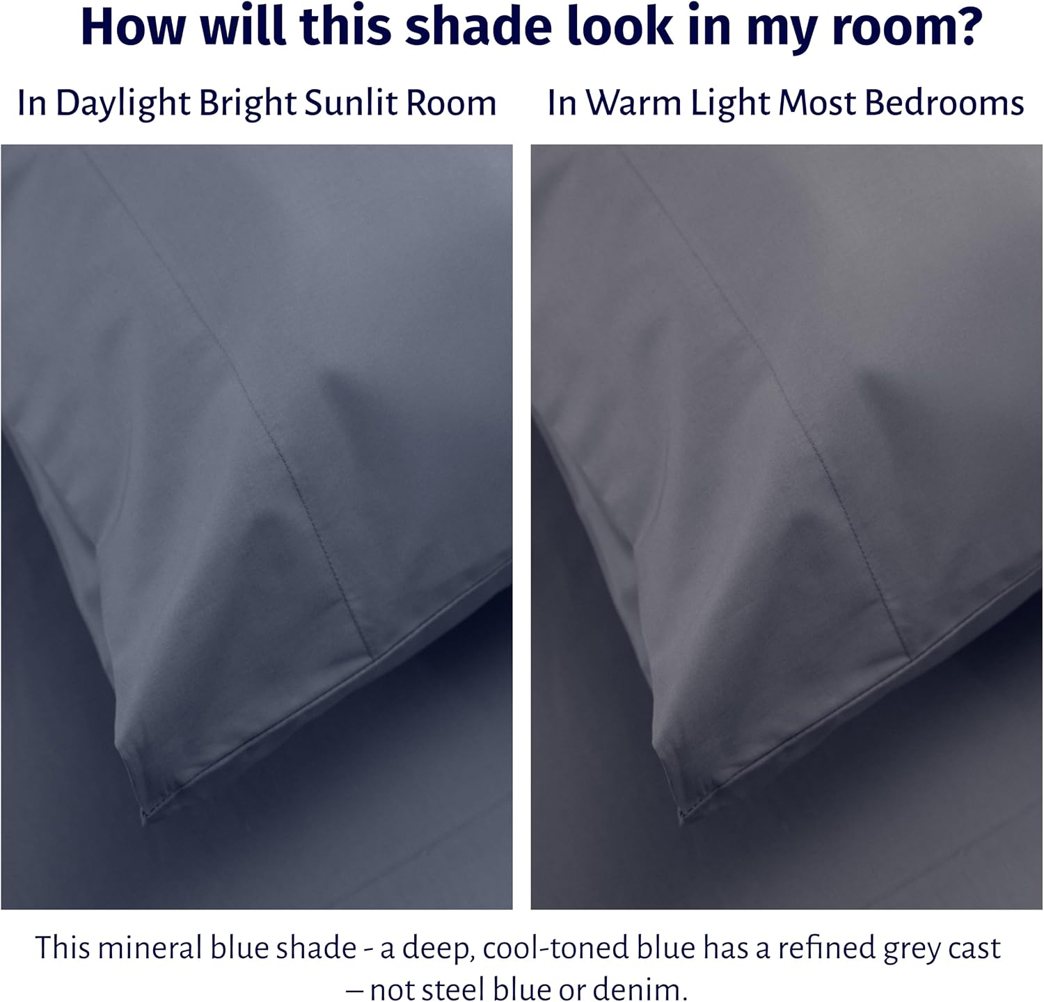 CaliforniaDesignDen California Design Den Bed Sheets Full Size Set - Certified 100% Egyptian Cotton Percale Sheets Full Size with Deep Pock…