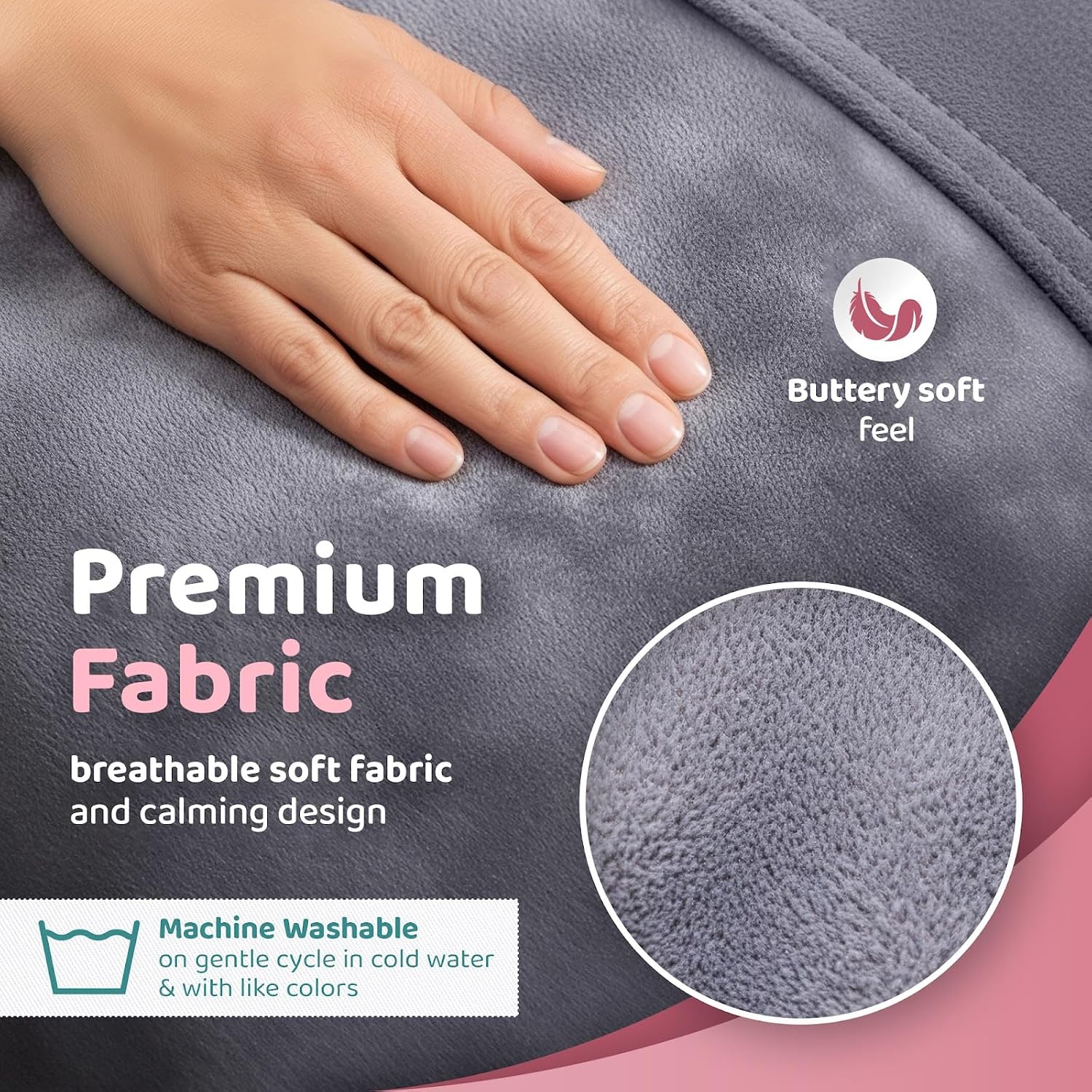 Zomaple Mastectomy Recovery Pillow with Strap, Gel Pack, Seat Belt Cover & Shower Lanyard – Post-Op Essentials, Breast Augmentation/Reducti…