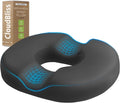 CloudBliss Donut Pillow Seat Cushion for Tailbone and Hemorrhoids, Memory Foam Chair Cushion for Postpartum Pregnancy, Seat Cushions for Me…