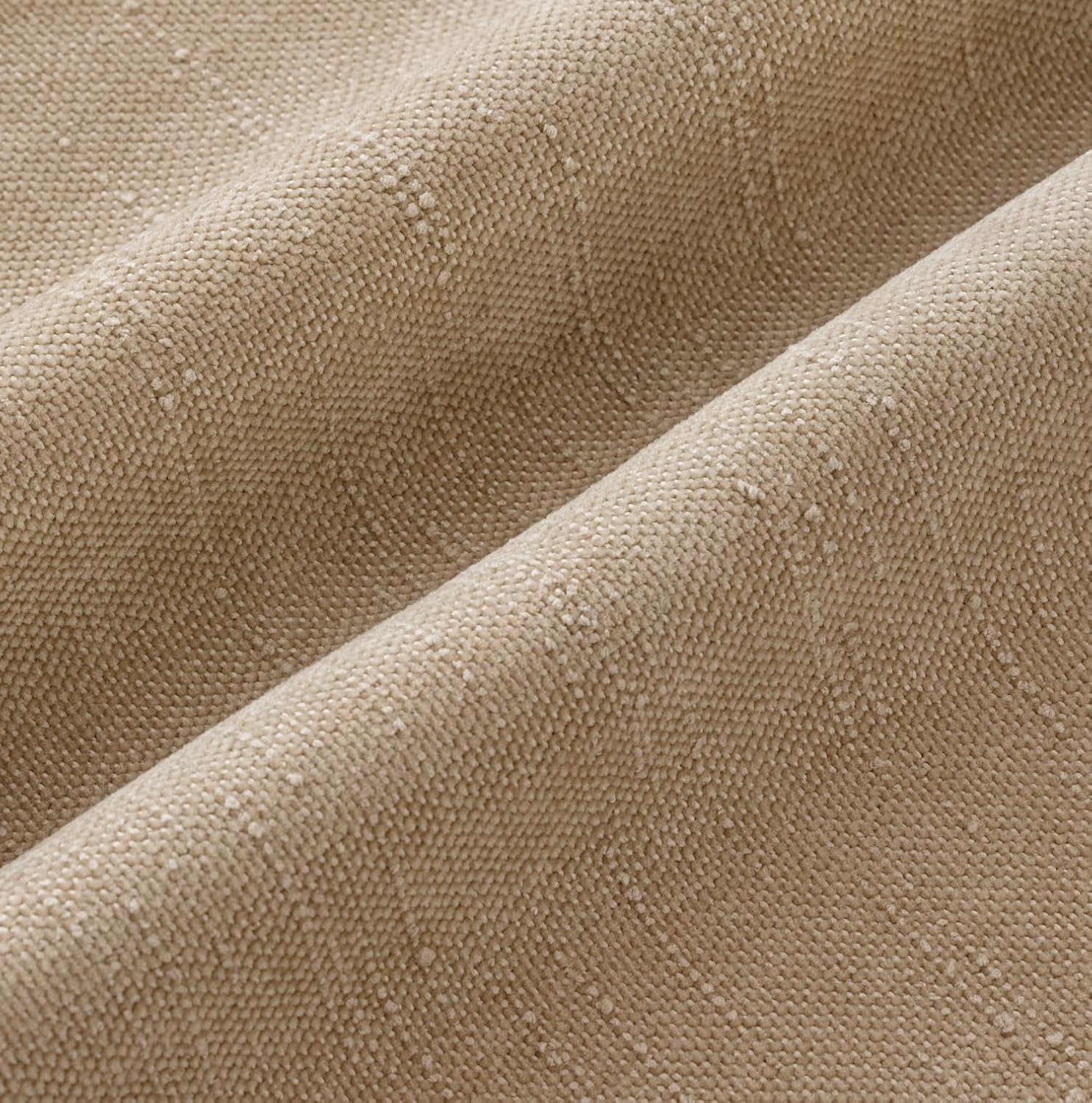 MIULEE Textured Pillow Covers 26x26 Inch Pack of 2, Starfish Khaki Camel Soft Thick Euro Decorative Chenille Throw Pillows Neutral…