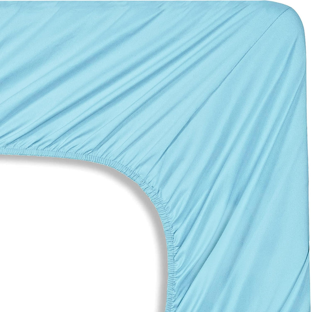 MocassiLuxuryBedding Mocassi Full Sheet Set - Luxury Hotel 1800 Premier Bedding Sheets & Pillowcases - Ultra Soft Breathable & Cooling Bed…
