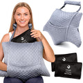 Zomaple Recovery Hysterectomy Pillow with Strap & 2 Gel Pack – Post Abdominal Surgery Must Haves – Ideal for C-Section, Laparoscopic & Hern…