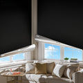 2 Pack Portable Blackout Curtains for Bedroom, Easy Install No Drill Black Out Shades&Blinds for Indoor Windows with Upgraded Hook&Loop…