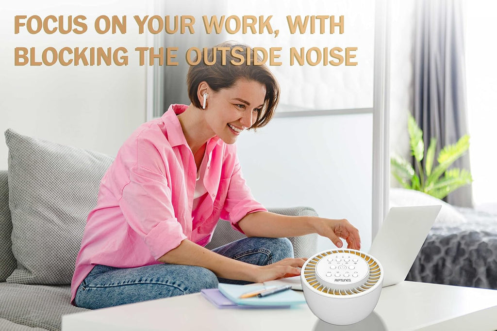 White Noise Sound Machine w/ 36 Soothing Sounds, SM136 Enjoy Your Sleep with This Great Noise Machine