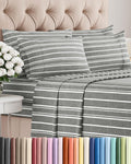 Queen 6 Piece Sheet Set - Comfy, Breathable & Cooling - Soft Hotel Luxury Bedding for Women, Men, Kids, Teens and Children - 1 Flat & 1…