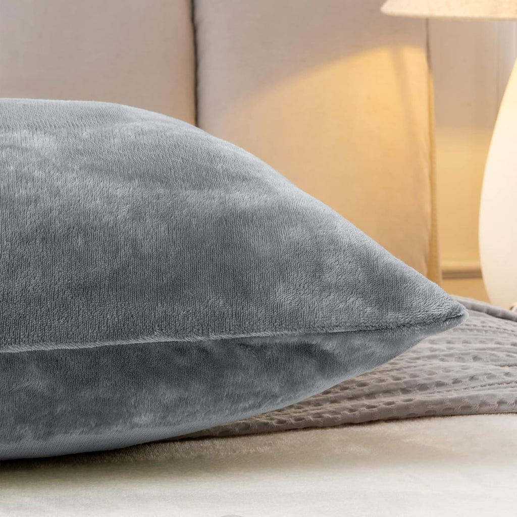 Bedelite Body Pillow Cover with Zipper Closure, Super Soft and Cozy Fuzzy Fleece Body Pillowcase 20 x 54 Inches, Luxury Fluffy Plush Long B…