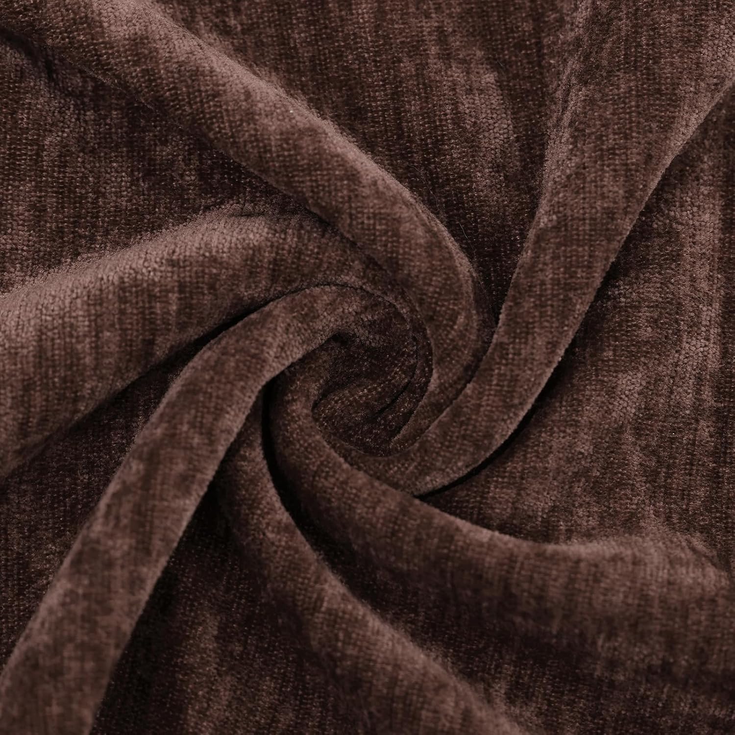 decorUhome Chenille Reddish Brown Throw Pillow Covers 12x20 Inch Set of 2, Decorative Soft Couch Pillow Covers Solid Dyed Accent Farmhouse…