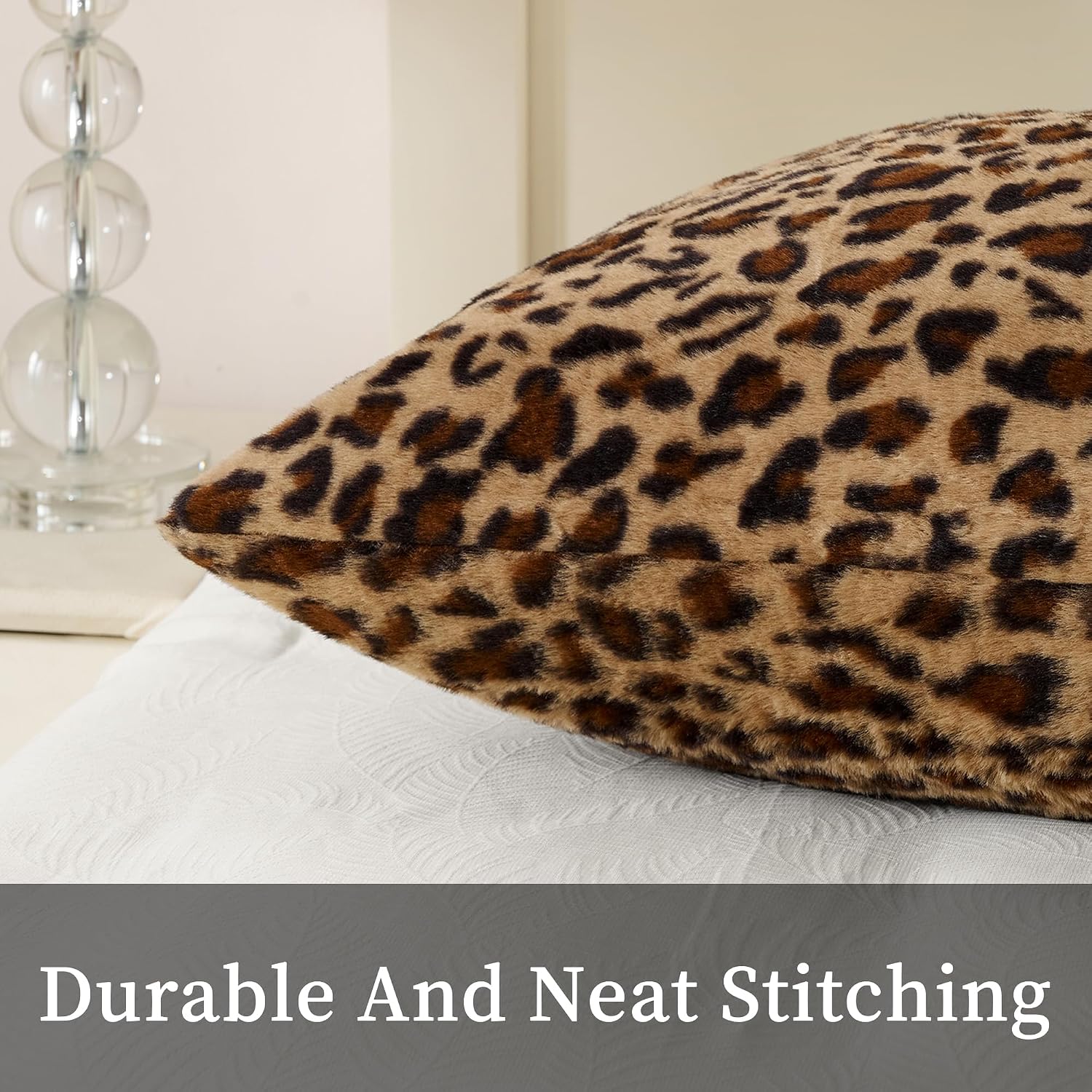 GALMAXS7 Body Pillow Cover 20x54 - Cheetah Pillow Covers - Leopard Print Pillow - Body Pillow Case Cover with Zipper