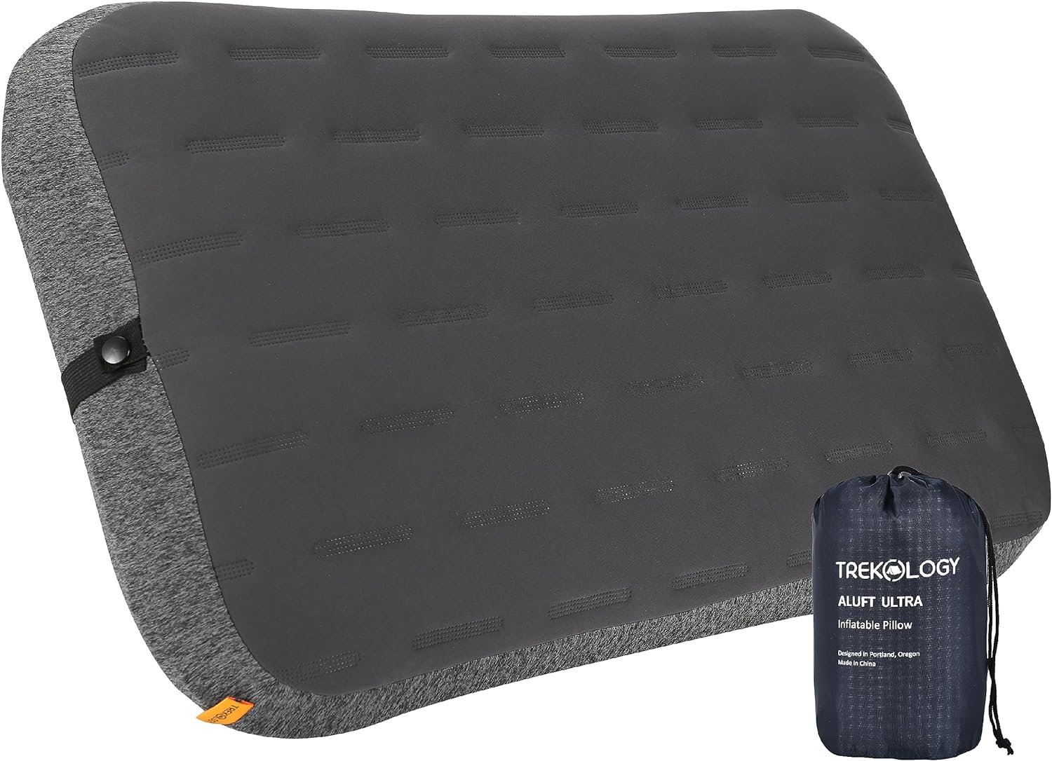 TREKOLOGY Camping Pillow - Large Inflatable (24"x15") for Home-Like Comfort, Portable & Ergonomic, Easy to Clean, Durable & Leak-Proof…