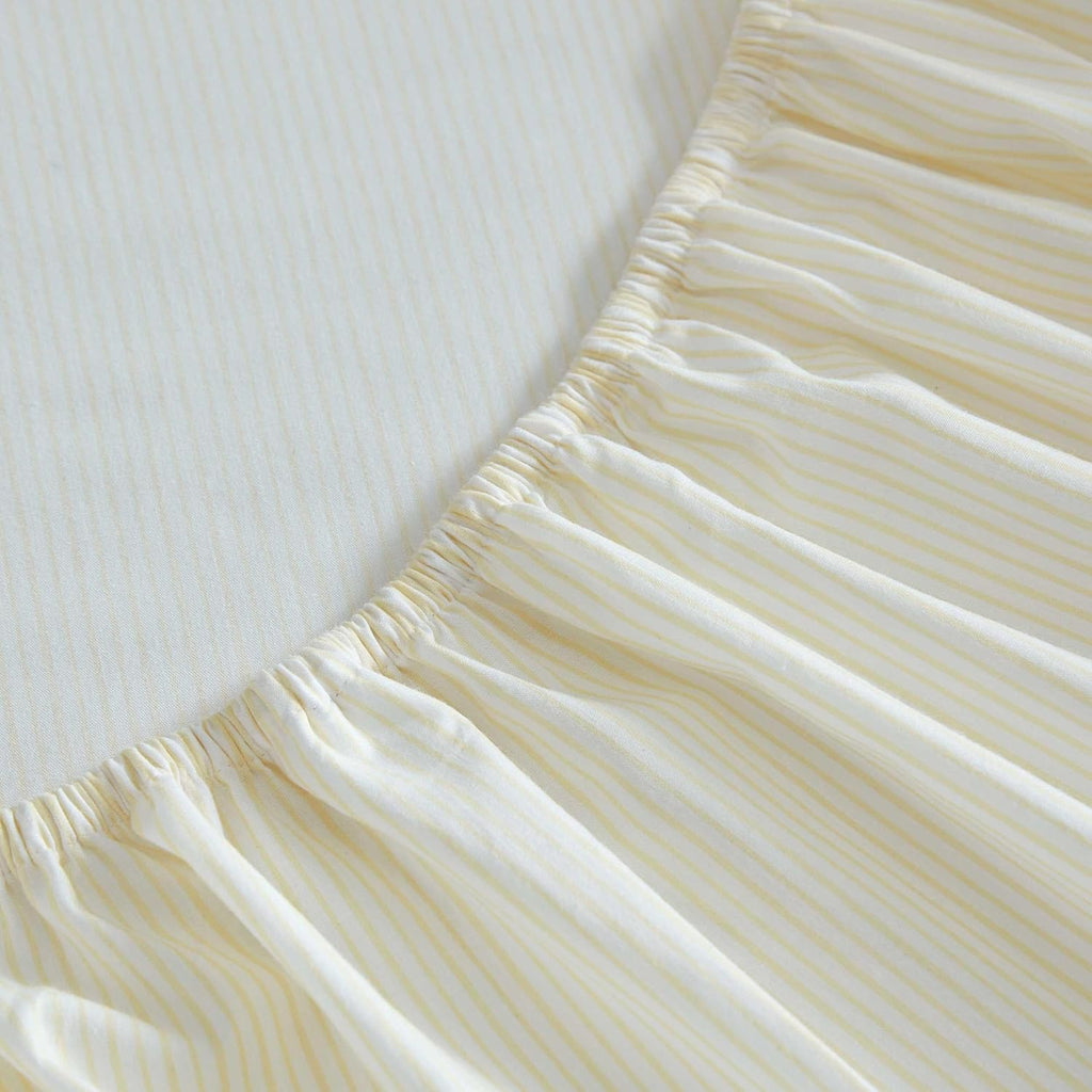 MarthaStewart Martha Stewart - Full Size Sheets Set, Crisp & Tailored Cooling Sheets with a Naturally Smooth Cotton Percale Lightweight Fee…