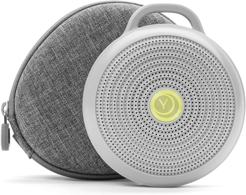Yogasleep Hushh & Crush Resistant Travel Case, (2 Piece Set) Portable White Noise Sound Machine for Baby, 3 Soothing Natural Sounds, Noise…