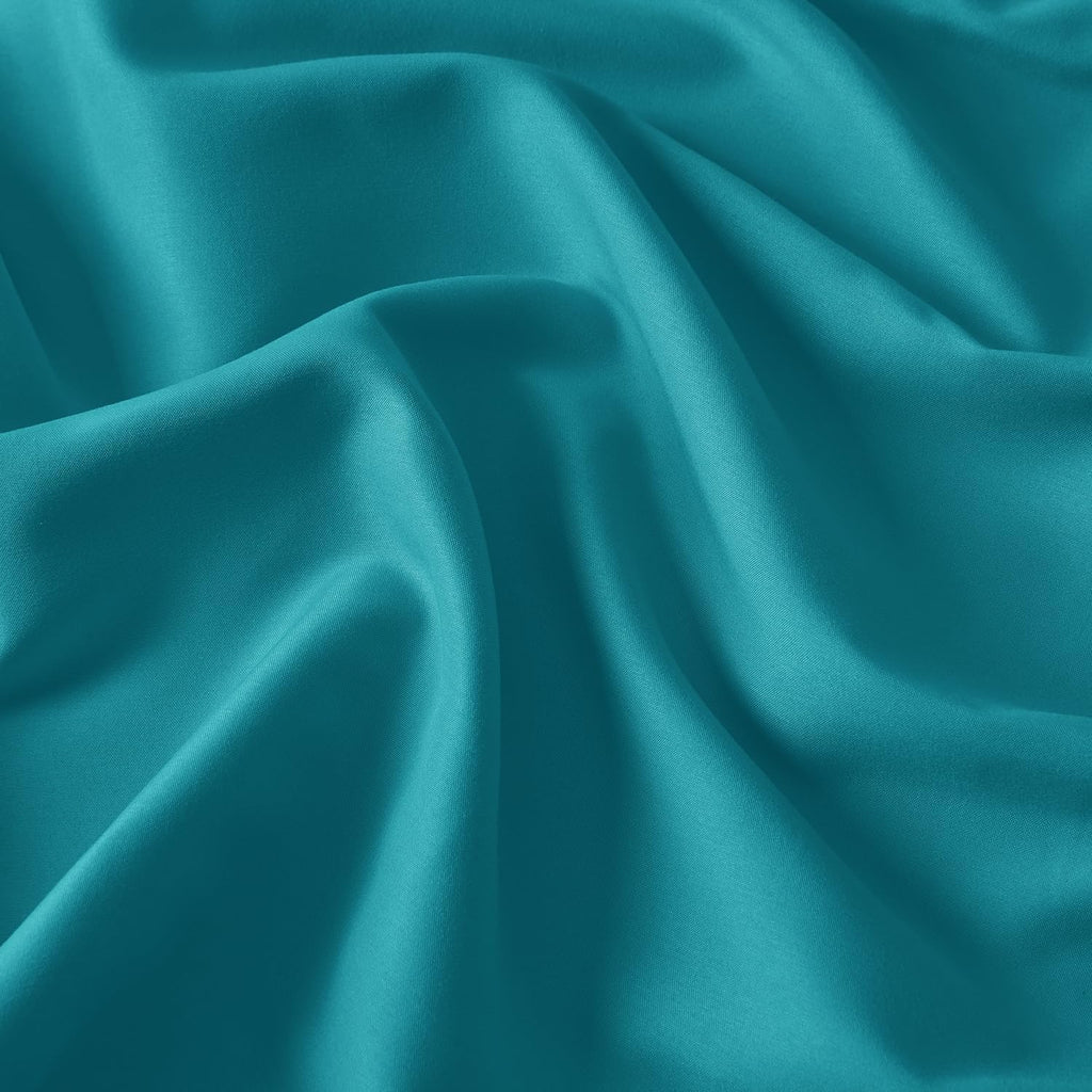 Nestl Teal Pillow Cases Queen Size Set of 2, Soft Queen Pillow Case, 1800 Microfiber Queen Pillow Cases 2, Pillowcases Queen, Envelope Clos…