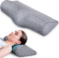 Demelon Cervical Neck Pillows for Sleeping, High-Density Memory Foam Pillow Neck for Bolster Support and Shoulder Relaxer, Decompression De…
