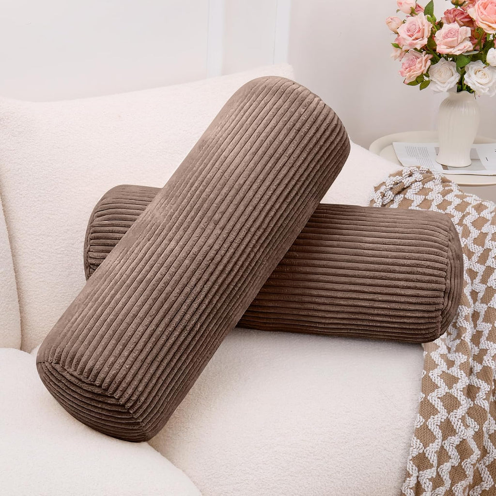 1 MIDDLE ONE Body Pillow, Memory Foam Body Pillows for Adults Sleeping, Decorative Bolster Pillow for Couch and Bed, Long Cylinder Tube…