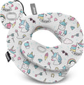 BCOZZY Kids Chin Supporting Travel Pillow for Ages 3–7- Patented Soft Neck Pillow for Head and Chin Support in Car Seat and Airplane.…