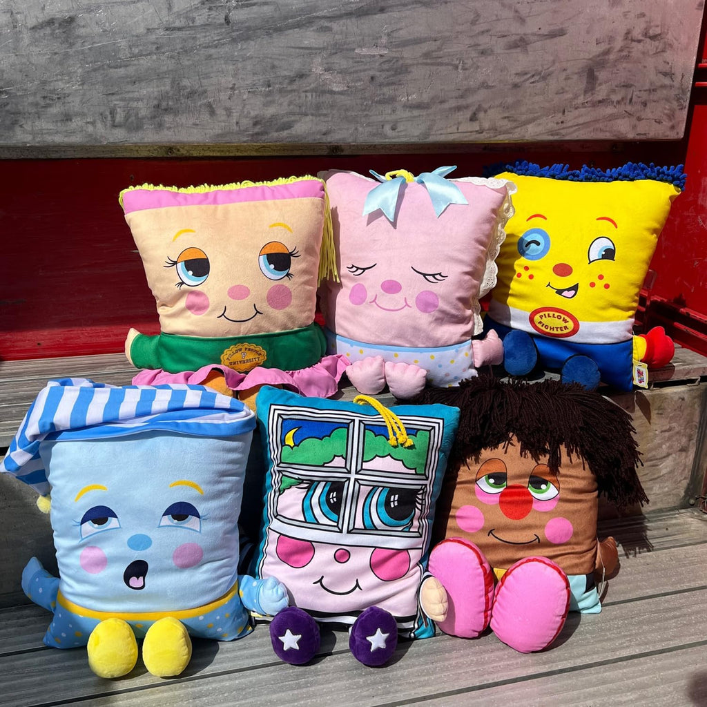 Pillow People Rock A Bye Baby - 2-in-1 Toy & Pillow, 80's Nostalgic Plush Pal Reimagined, Soft Stuffed Rectangular Character, Cozy N…