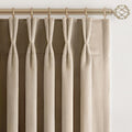 Drapenova 108 Inch Long Beige Velvet Curtains for Living Room Bedroom Large Window Room Darkening Blackout Soundproof Cold Blocking…