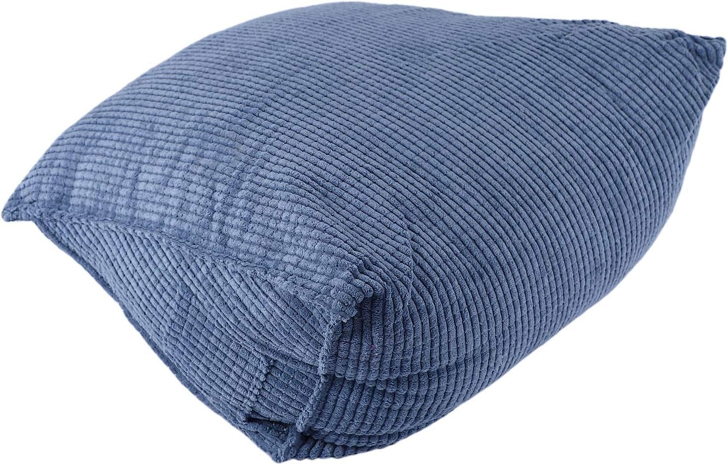 Reading Backrest Cushion Wedge Pillow Back Cushion Lumbar Pad Bed Office Chair Rest Pillow Back Support Pillow(Blue), 60971A3