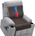 Recliner Cushions for Elderly with Lumbar Support, Patent Design 20x20x4 Inch Thick Chair Cushion Soft Tufted Dual Layer Booster Seat…