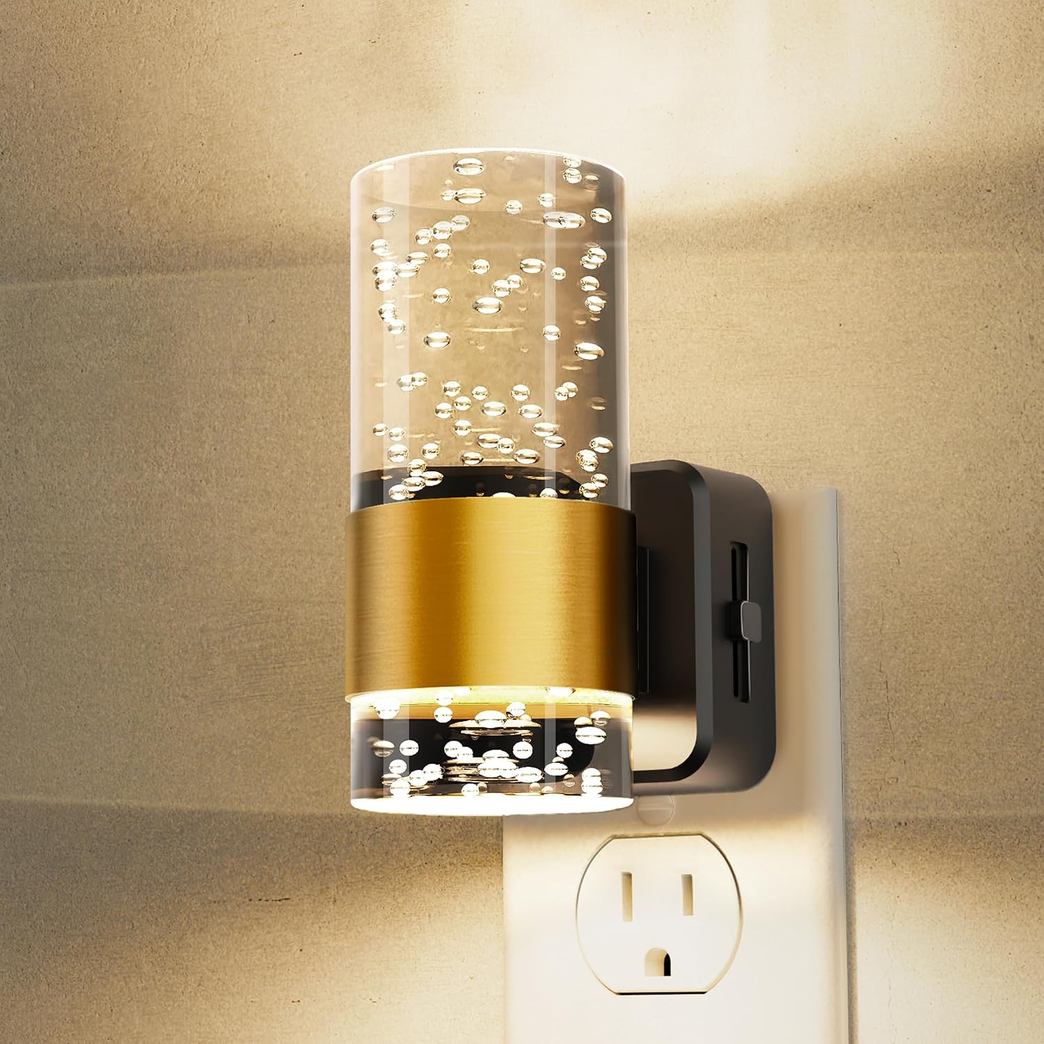 L LOHAS LED Night Lights Plug into wall, Soft Light Night Light with Adjustable Brightness, Plug in Night Light with Auto Light Sensor…