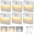 EverBrite Rechargeable Square Motion Sensor LED Night Light, Motion Activated LED Night Light with 3 Lighting Modes, Touch Control, 3…