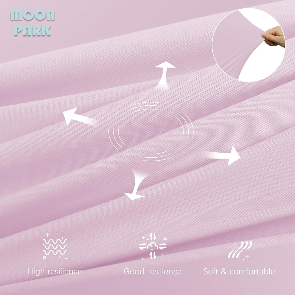 Moonpark MOON PARK Pregnancy Pillows for Sleeping - U Shaped Full Body Maternity Pillow with Removable Cover - Support for Back, Legs, Bell…
