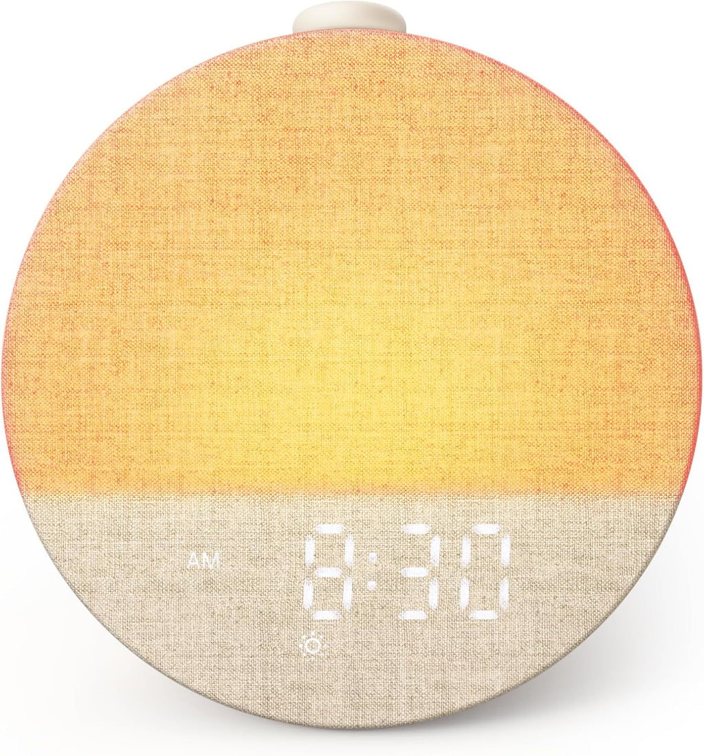 Dreamegg Sunrise 1 Pro - Sunrise Alarm Clock, Sound Machine for Sleep, Favorites Mode, Sleep Routines, Dimmable Night Light, 29 Soothing…