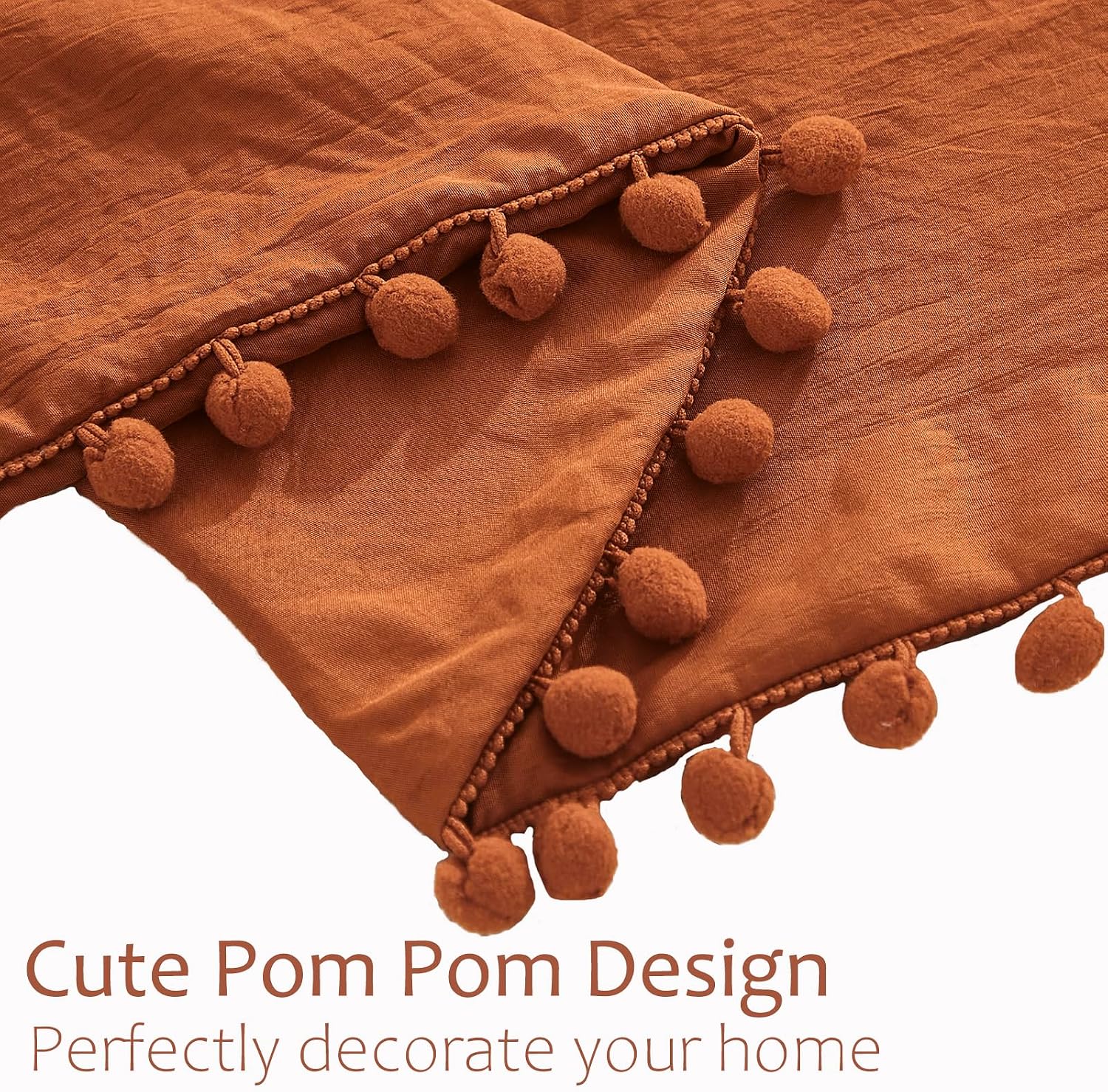 Moveover MOVE OVER Burnt Orange Body Pillow Cover 20x54 Body Pillow Case 100% Soft Washed Microfiber Boho Pillow Covers Set of 1 Vintage Po…