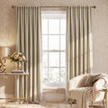 Nicetown Cream Velvet Curtains 84 inches Long for Bedroom, Rod Pocket & Back Tab Luxury Home Decor Heavyweight Room Darkening Window Treatm…