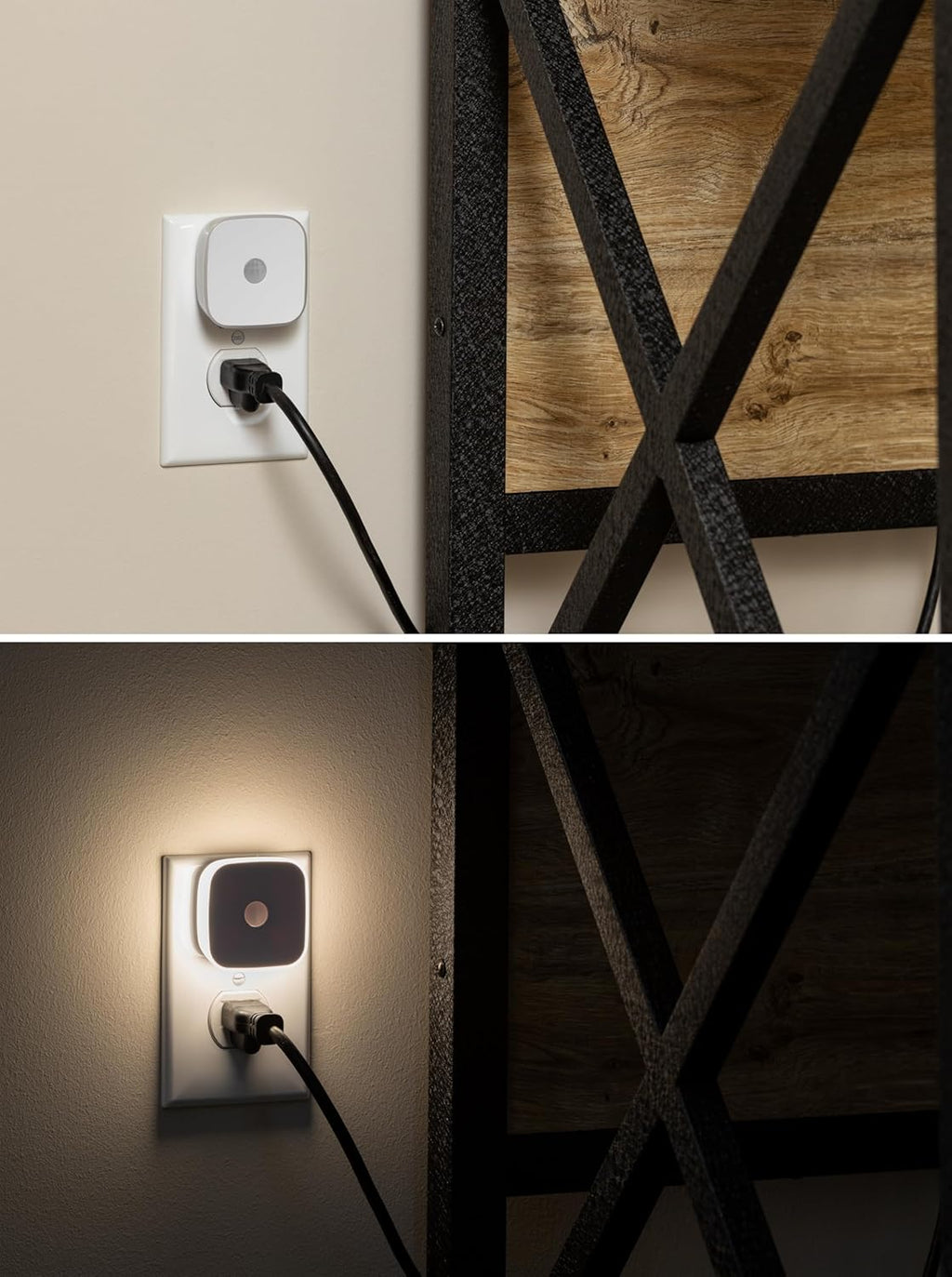 Energizer LED Motion Sensor Night Lights Plug Into Wall Dusk to Dawn Sensor Home Decor Apartment Essentials Ambient Lighting Nightlight…