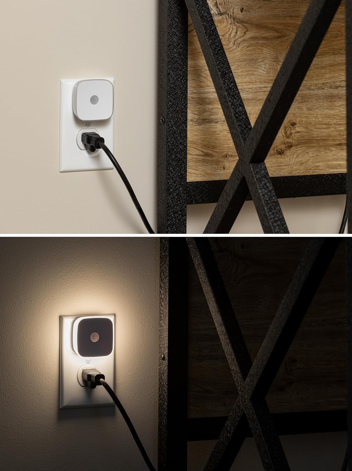 Energizer LED Motion Sensor Night Lights Plug Into Wall Dusk to Dawn Sensor Home Decor Apartment Essentials Ambient Lighting Nightlight…