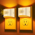DORESshop LED Night Light[2 Pack], Night Lights Plug into Wall, Dimmable Plug in Night Light with Motion Sensor, Dusk to Dawn Sensor…